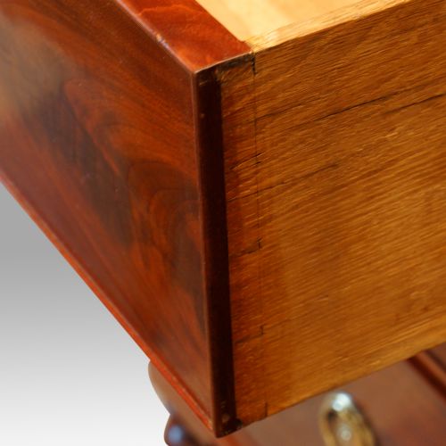 fig 3. Victorian mahogany press wardrobe