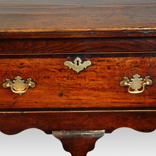 fig 1. George III oak cross banded dresser base
