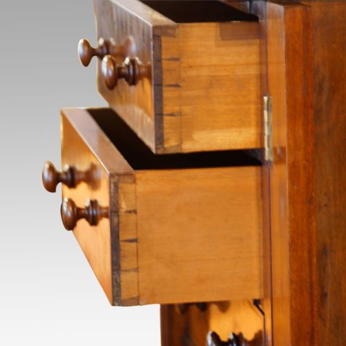 fig 2. Victorian large mahogany Wellington chest
