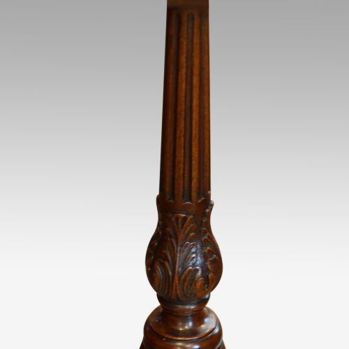 fig 1. Pair of Edwardian mahogany wine tables