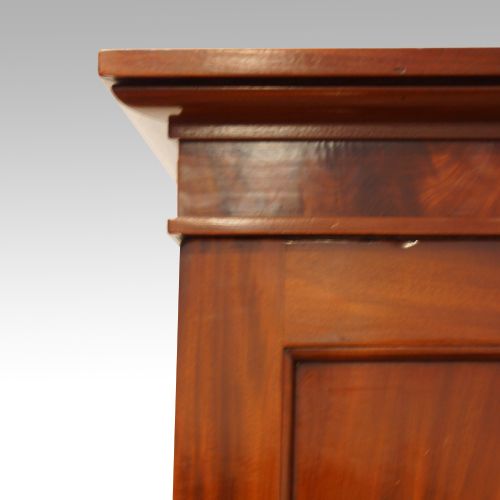 fig 1. Antique mahogany linen press