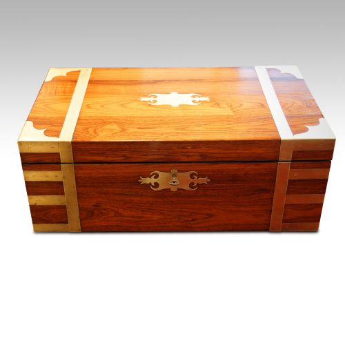 Antique Kingwood Writing Slope