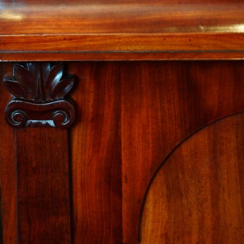 fig 1. Antique mahogany chiffonier sideboard