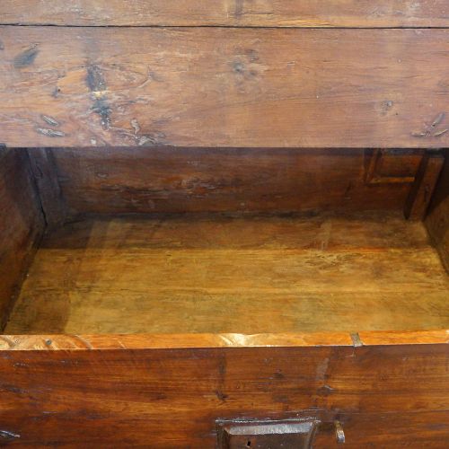 fig 2. Antique hardwood merchants chest