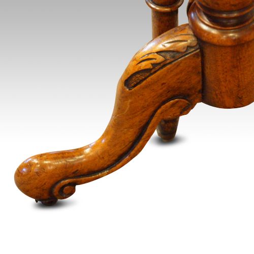 fig 3. Victorian burr walnut baby Sutherland table