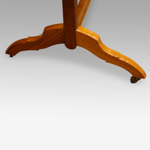fig 4. 1930s walnut cheval dressing mirror