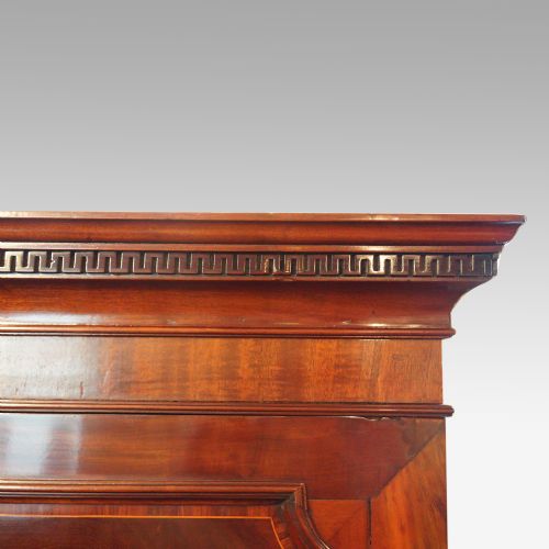 fig 3. George III mahogany linen press