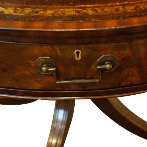 fig 2. Mahogany drum table