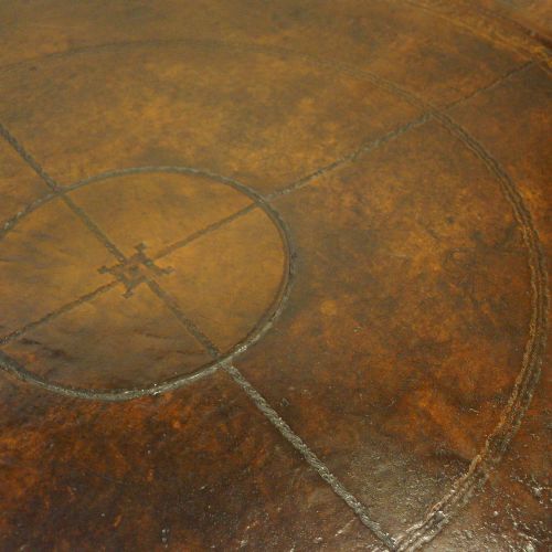 fig 4. Mahogany drum table