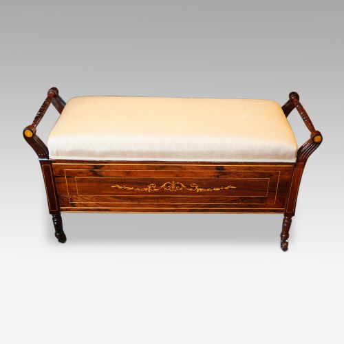 Victorian Duet Music Stool
