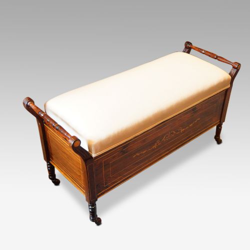 fig 3. Victorian duet music stool