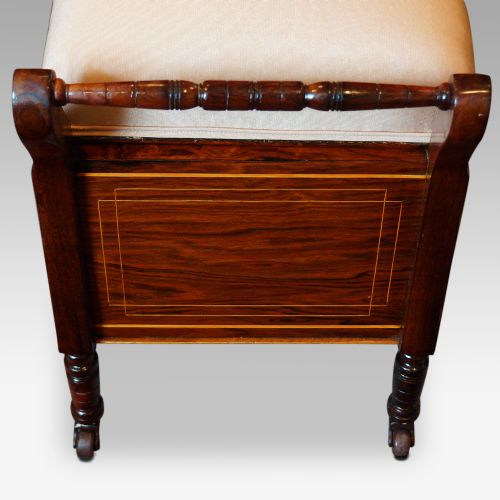 fig 4. Victorian duet music stool