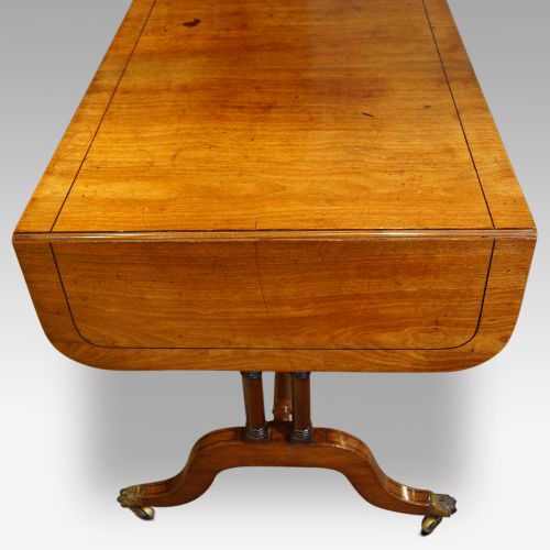 fig 4. Regency mahogany sofa table
