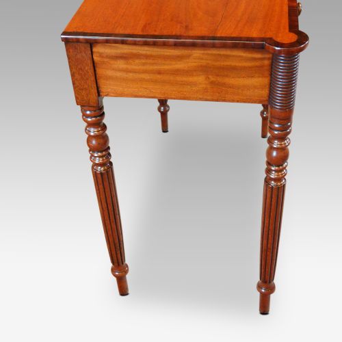 fig 1. William IV mahogany side table