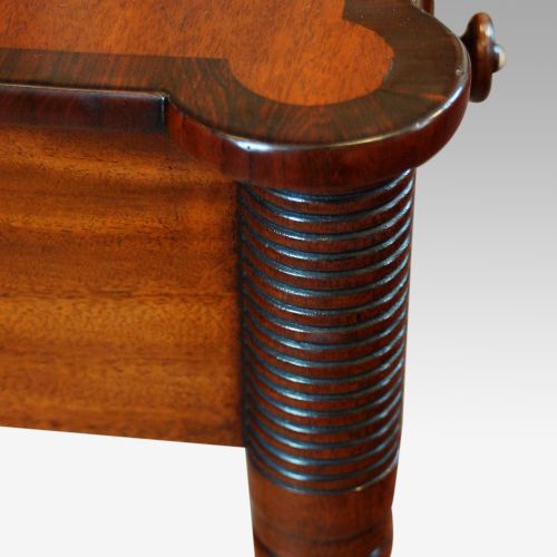 fig 2. William IV mahogany side table