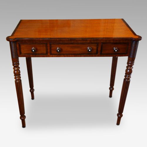 fig 4. William IV mahogany side table