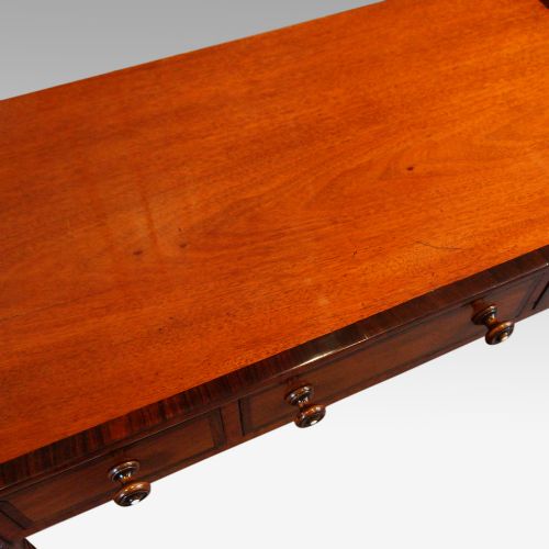 fig 5. William IV mahogany side table