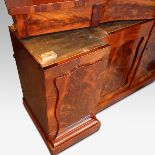 fig 5. Victorian mahogany 4 door sideboard