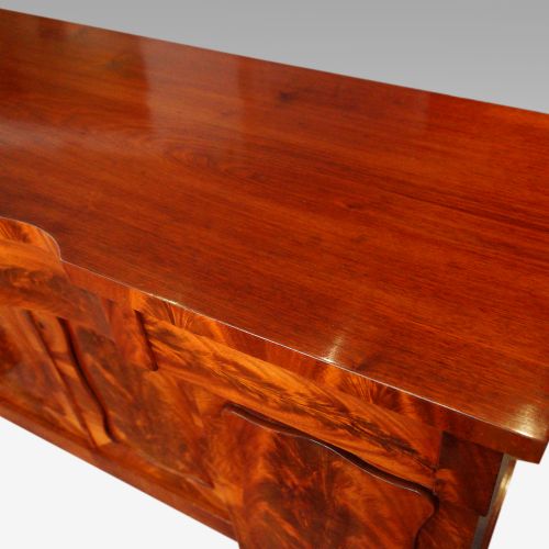 fig 6. Victorian mahogany 4 door sideboard
