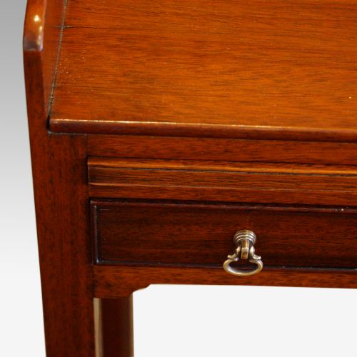 fig 4. Pair of mahogany bedside tables