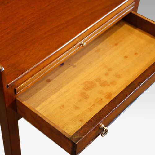 fig 5. Pair of mahogany bedside tables