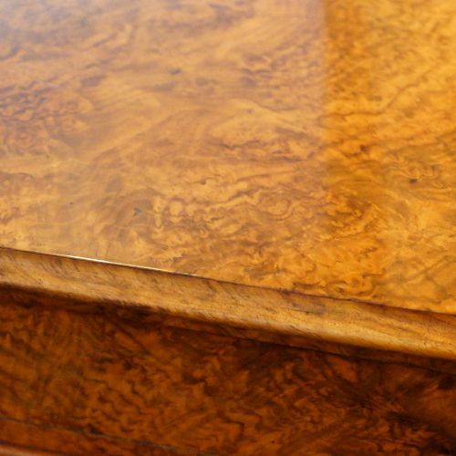 fig 1. Victorian burr walnut side table