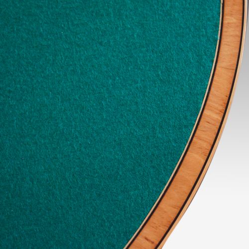 fig 2. Sheraton inlaid mahogany card table