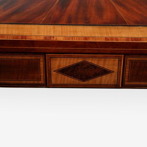 fig 5. Sheraton inlaid mahogany card table