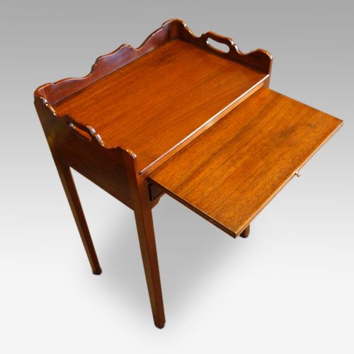fig 1. Pair of mahogany bedside tables