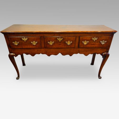 fig 2. Antique oak dresser base