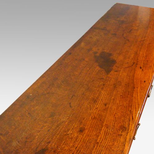 fig 6. Antique oak dresser base