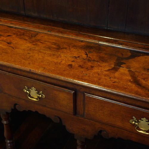 fig 2. Antique oak cottage dresser