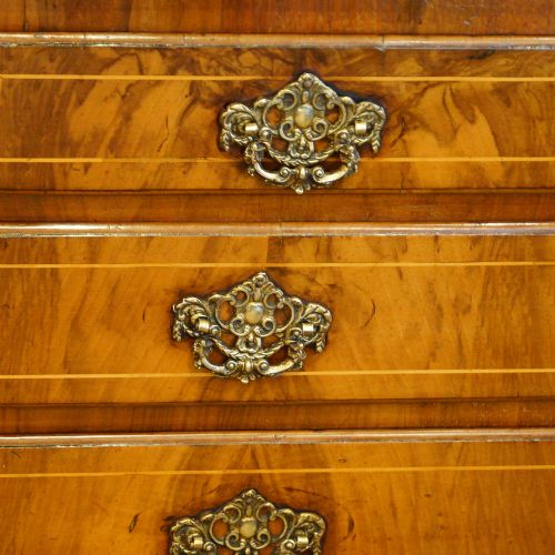 fig 4. Georgian walnut bureau
