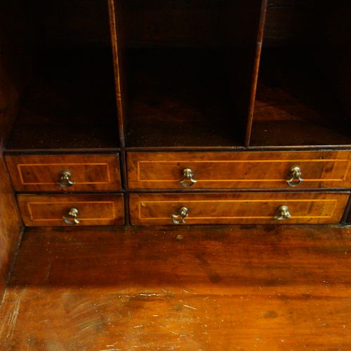 fig 6. Georgian walnut bureau