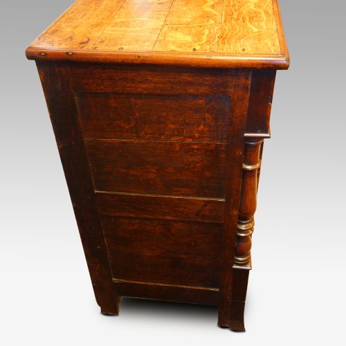 fig 5. Antique oak Anglesey dresser base