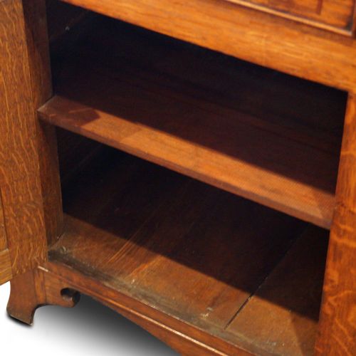 fig 6. Antique oak Anglesey dresser base