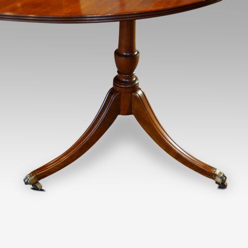 fig 2. Regency style mahogany dining table