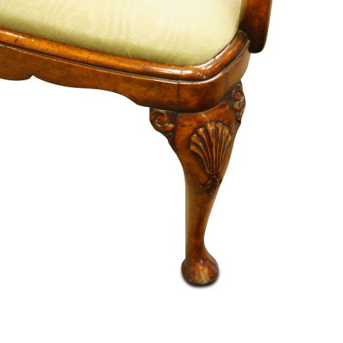 fig 4. Set of 8 Edwardian walnut dining chairs