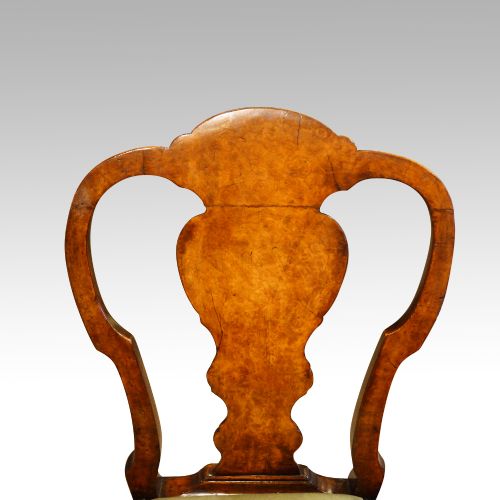 fig 5. Set of 8 Edwardian walnut dining chairs