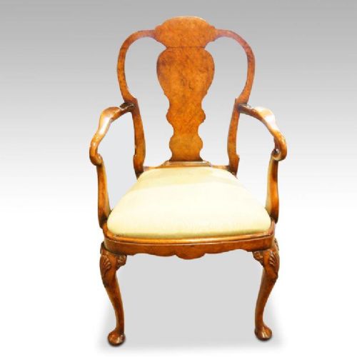 fig 2. Set of 8 Edwardian walnut dining chairs