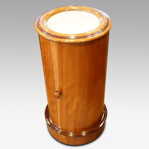 fig 1. Victorian circular satin birch cupboard