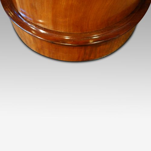 fig 3. Victorian circular satin birch cupboard
