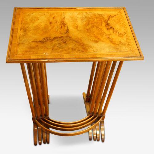 fig 1. 1920’s Walnut nest of tables