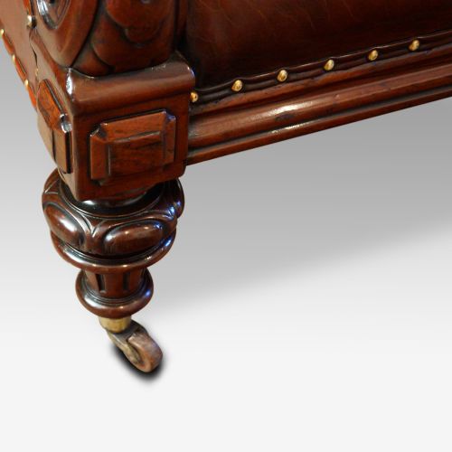 fig 5. Victorian leather chesterfield