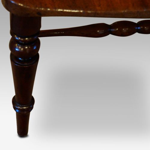 fig 1. Victorian mahogany desk chair