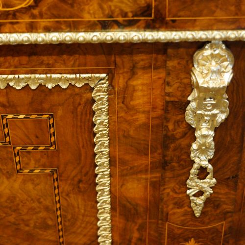fig 2. Victorian inlaid walnut credenza