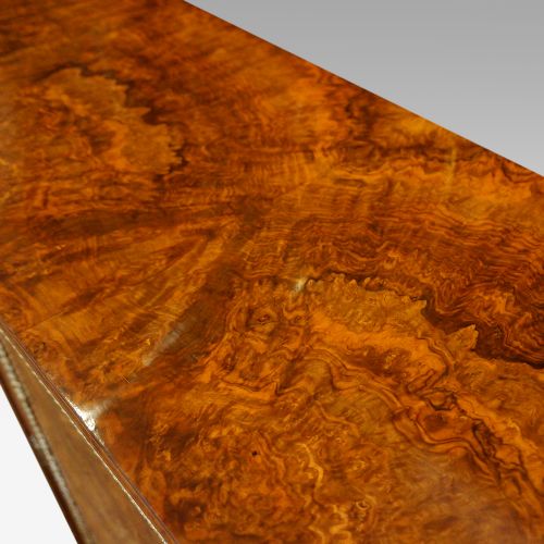 fig 1. Victorian inlaid walnut credenza