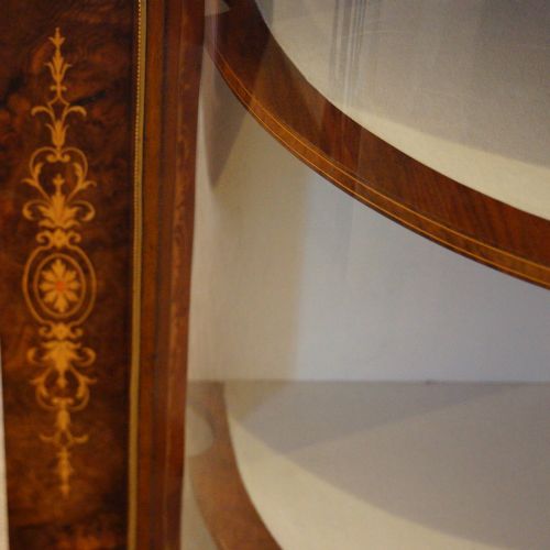 fig 6. Victorian inlaid walnut credenza