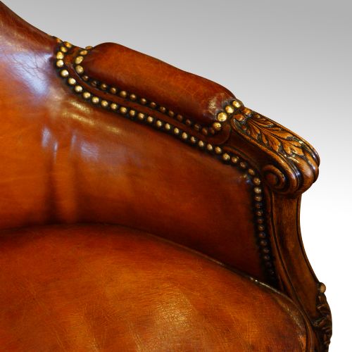 fig 2. Edwardian walnut love seat