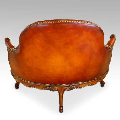 fig 5. Edwardian walnut love seat